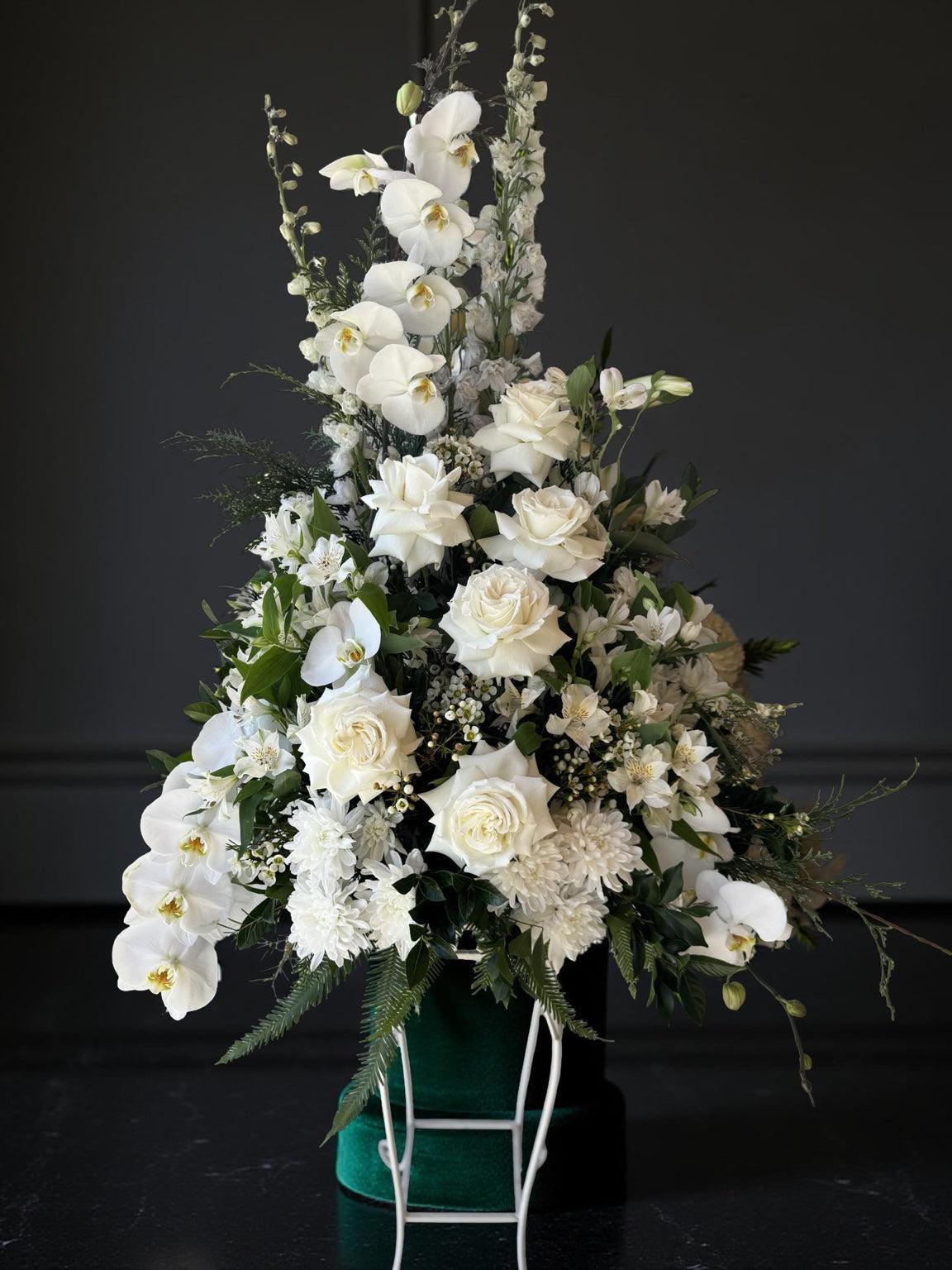 White Floral Tribute